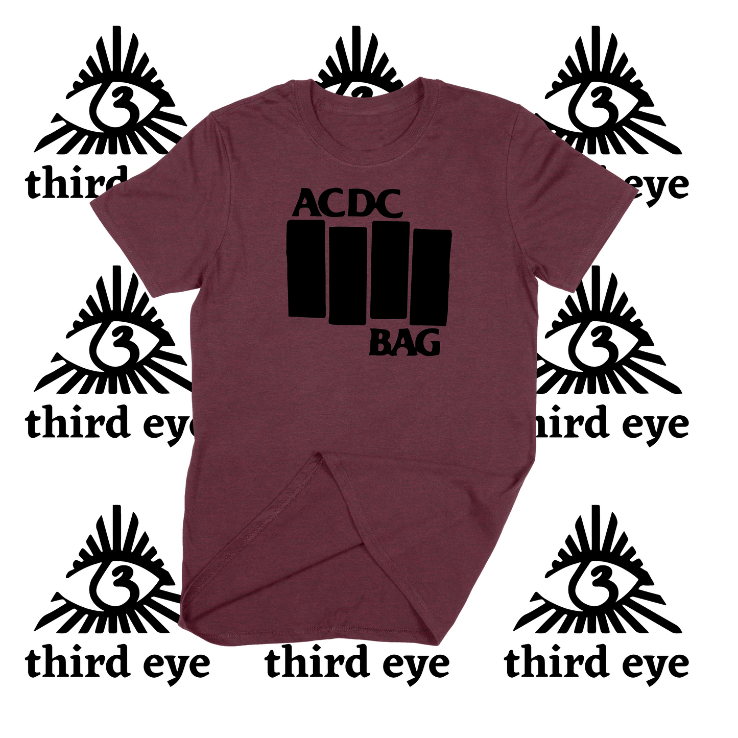 Phish Lot Shirt ACDC Bag Black Flag Unisex Softstyle T