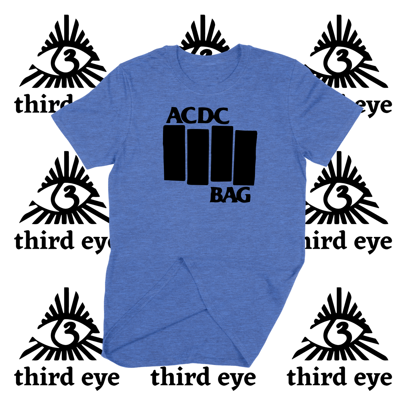 Phish Lot Shirt ACDC Bag Black Flag Unisex Softstyle T