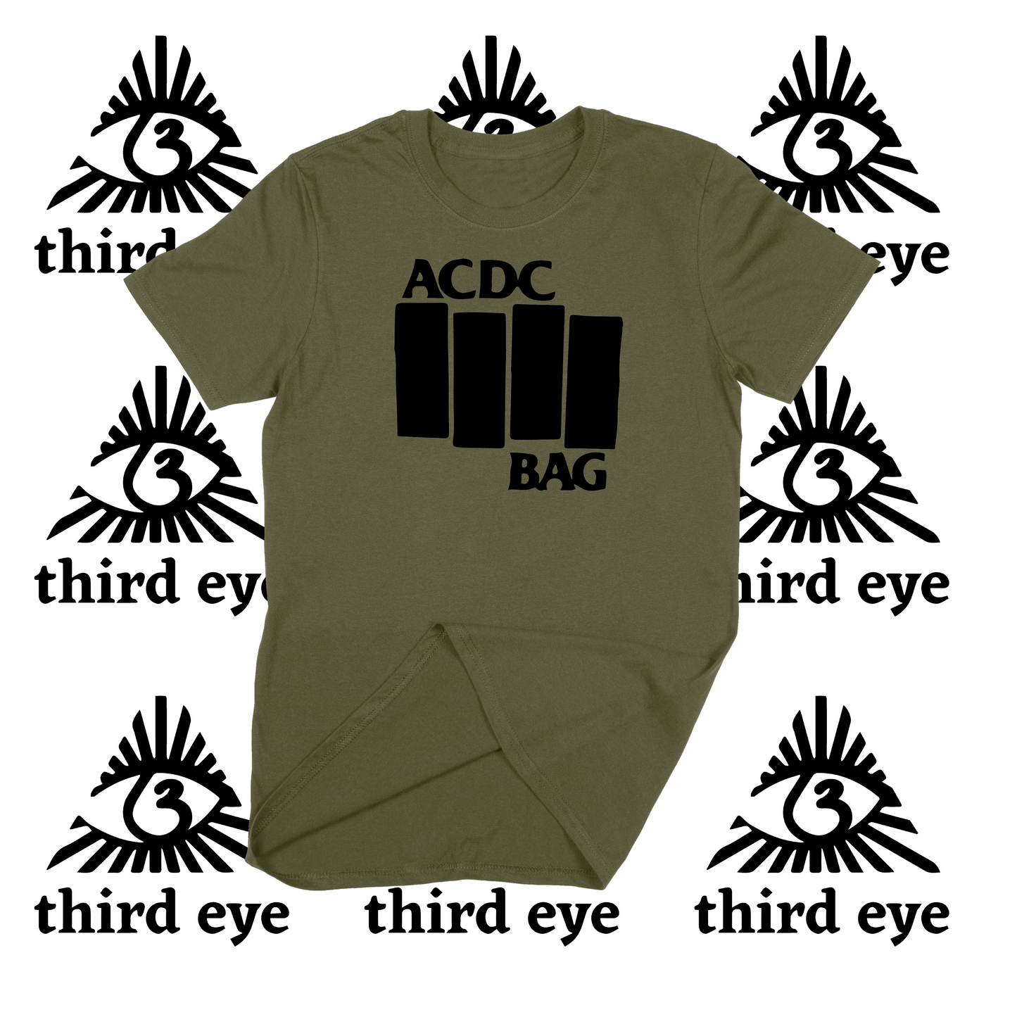 Phish Lot Shirt ACDC Bag Black Flag Unisex Softstyle T