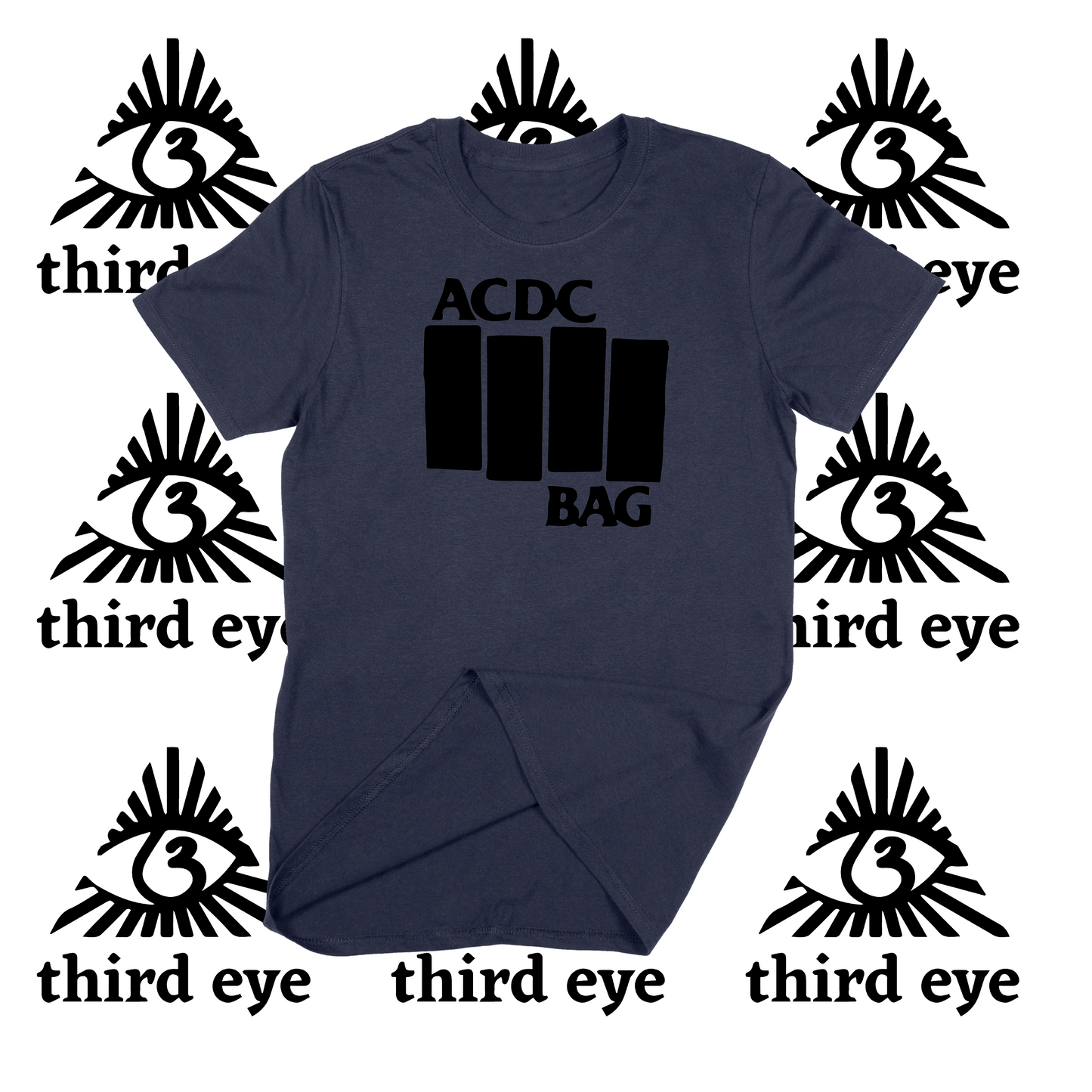 Phish Lot Shirt ACDC Bag Black Flag Unisex Softstyle T