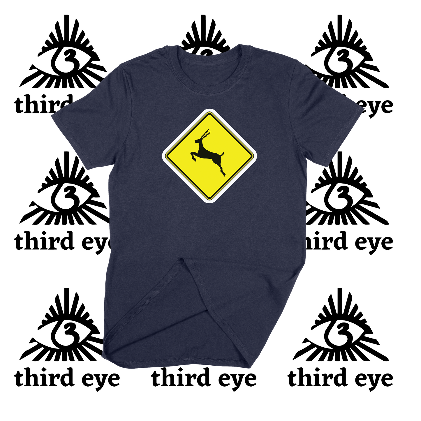 Phish Lot Shirt Run Like an Antelope Crossing Sign Unisex Softstyle T