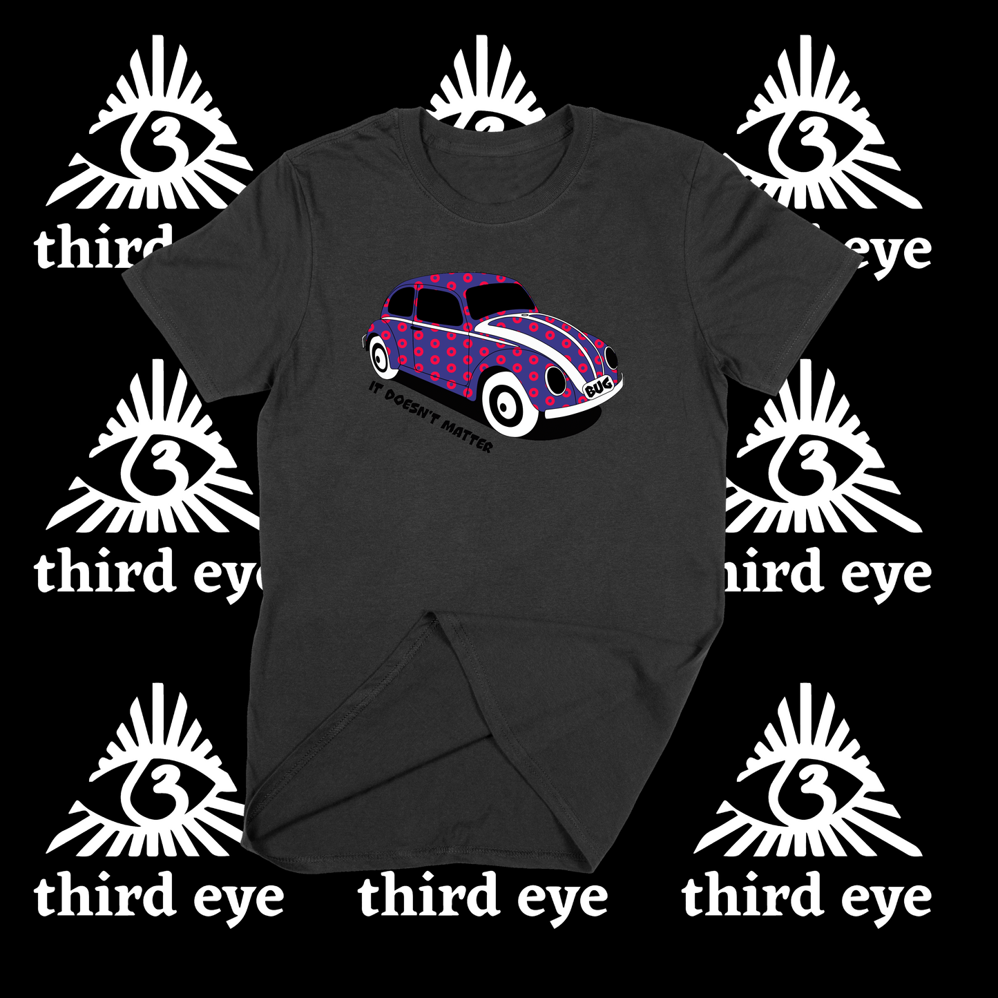 Phish Lot Shirt Bug VW Beetle Unisex Softstyle T