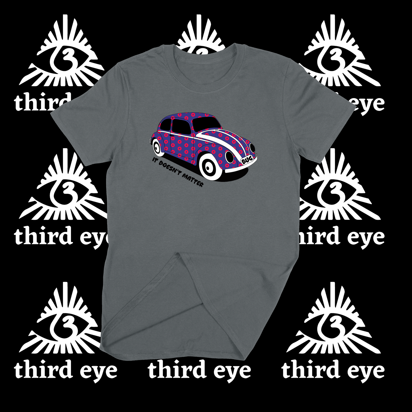 Phish Lot Shirt Bug VW Beetle Unisex Softstyle T