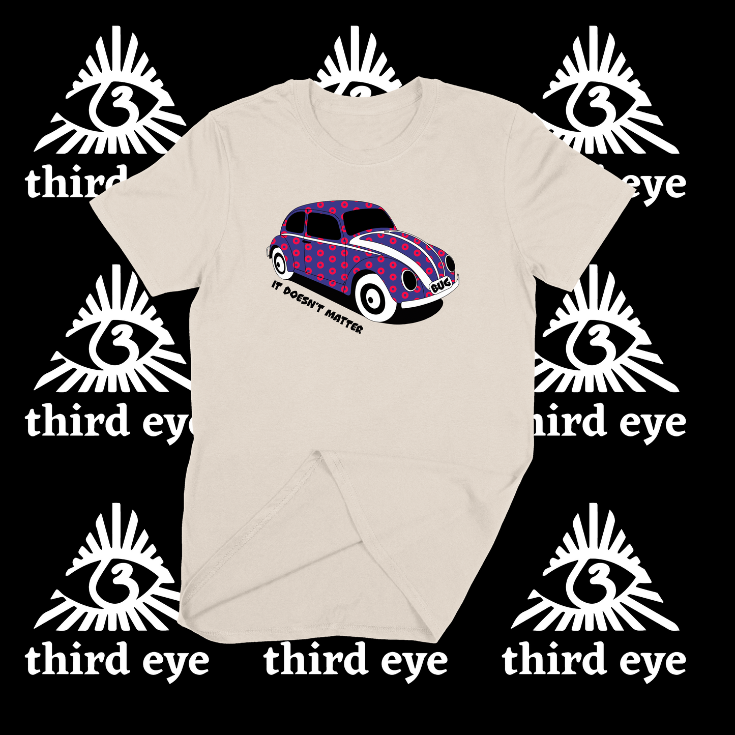 Phish Lot Shirt Bug VW Beetle Unisex Softstyle T