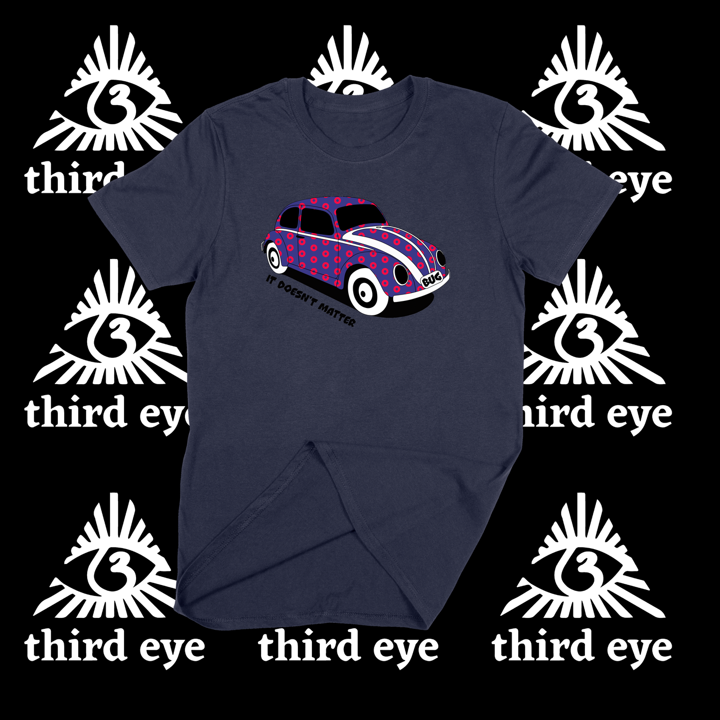 Phish Lot Shirt Bug VW Beetle Unisex Softstyle T