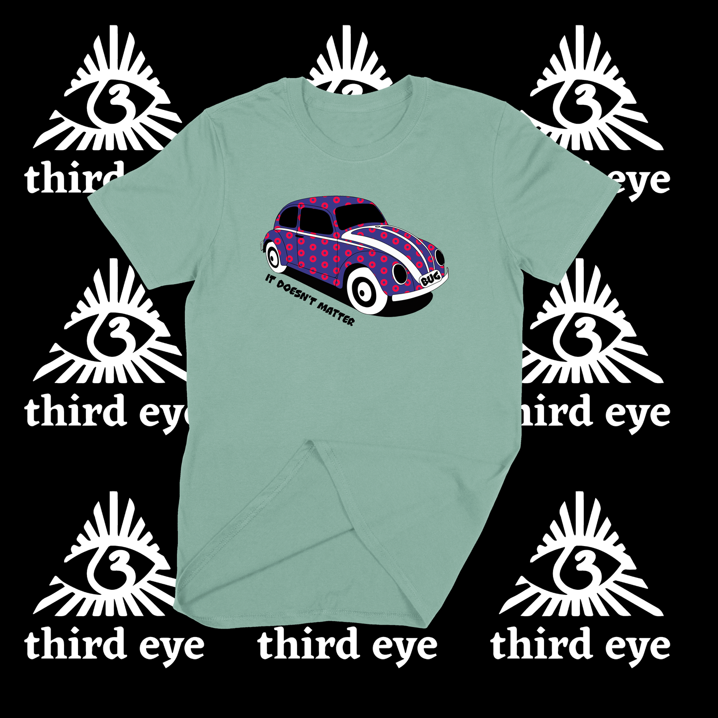 Phish Lot Shirt Bug VW Beetle Unisex Softstyle T