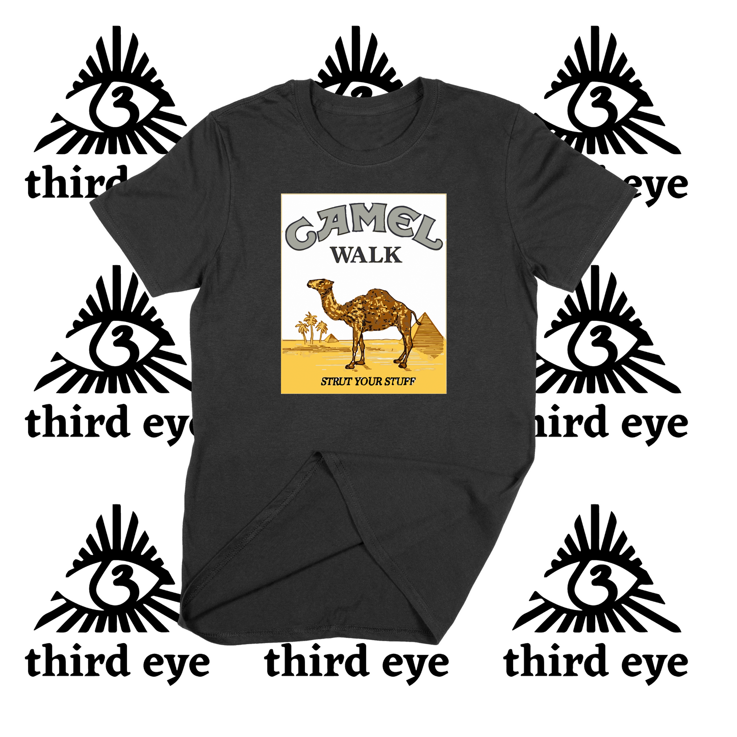 Phish Lot Shirt Camel Walk Camel Cigarettes Unisex Softstyle T