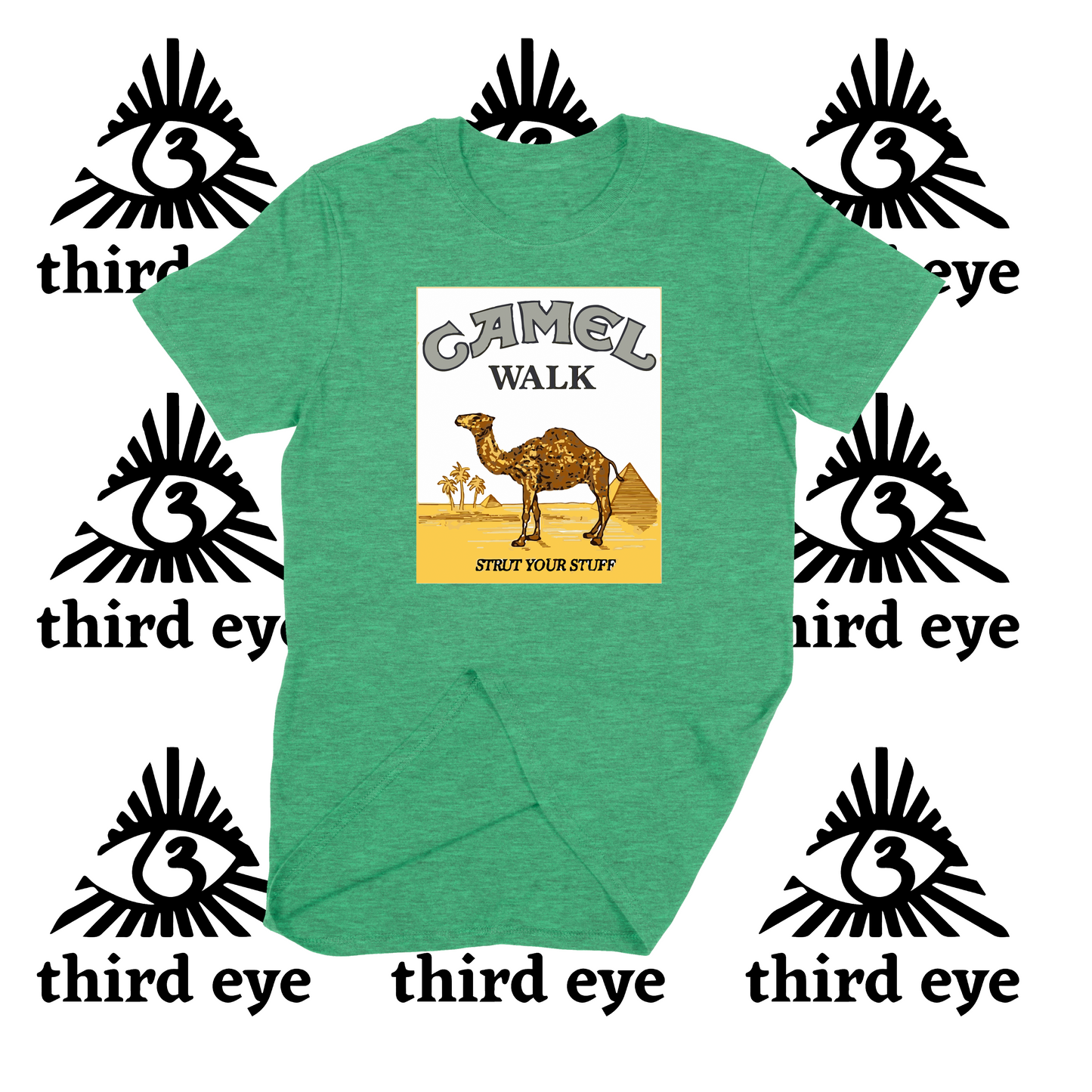 Phish Lot Shirt Camel Walk Camel Cigarettes Unisex Softstyle T