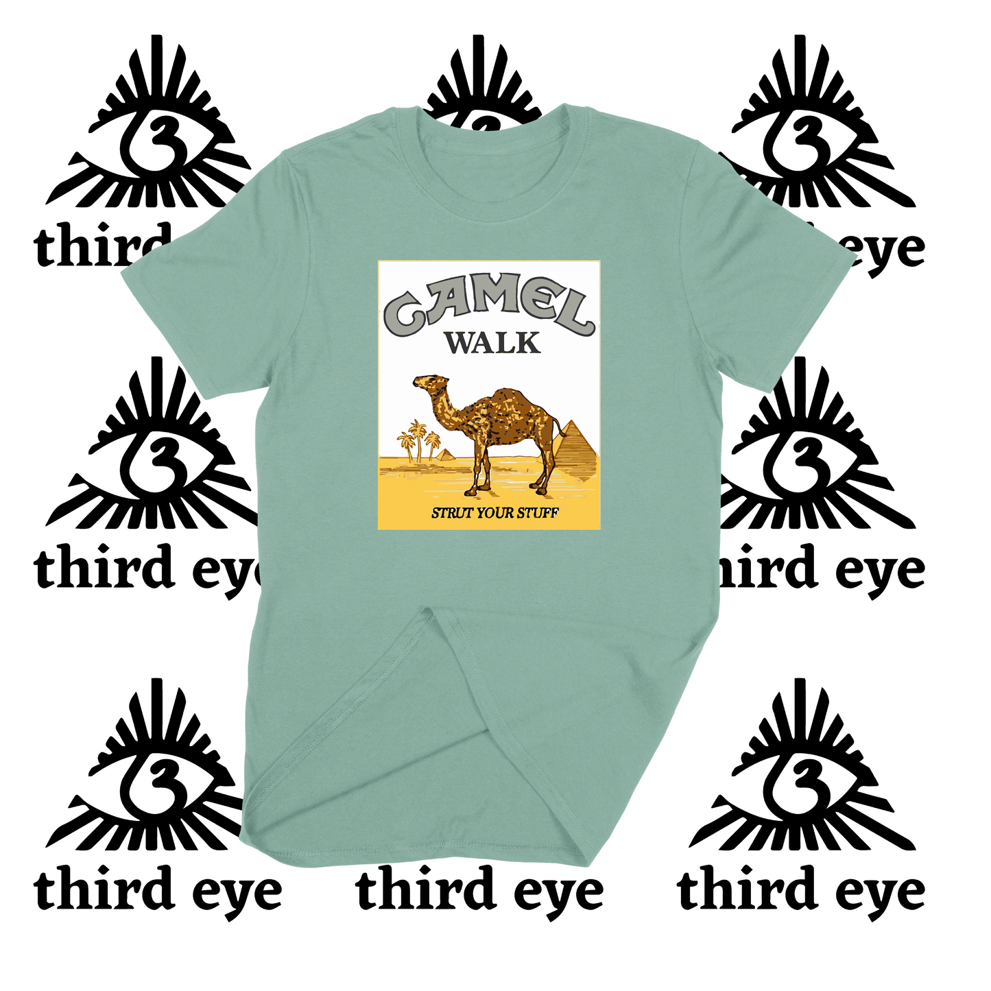 Phish Lot Shirt Camel Walk Camel Cigarettes Unisex Softstyle T