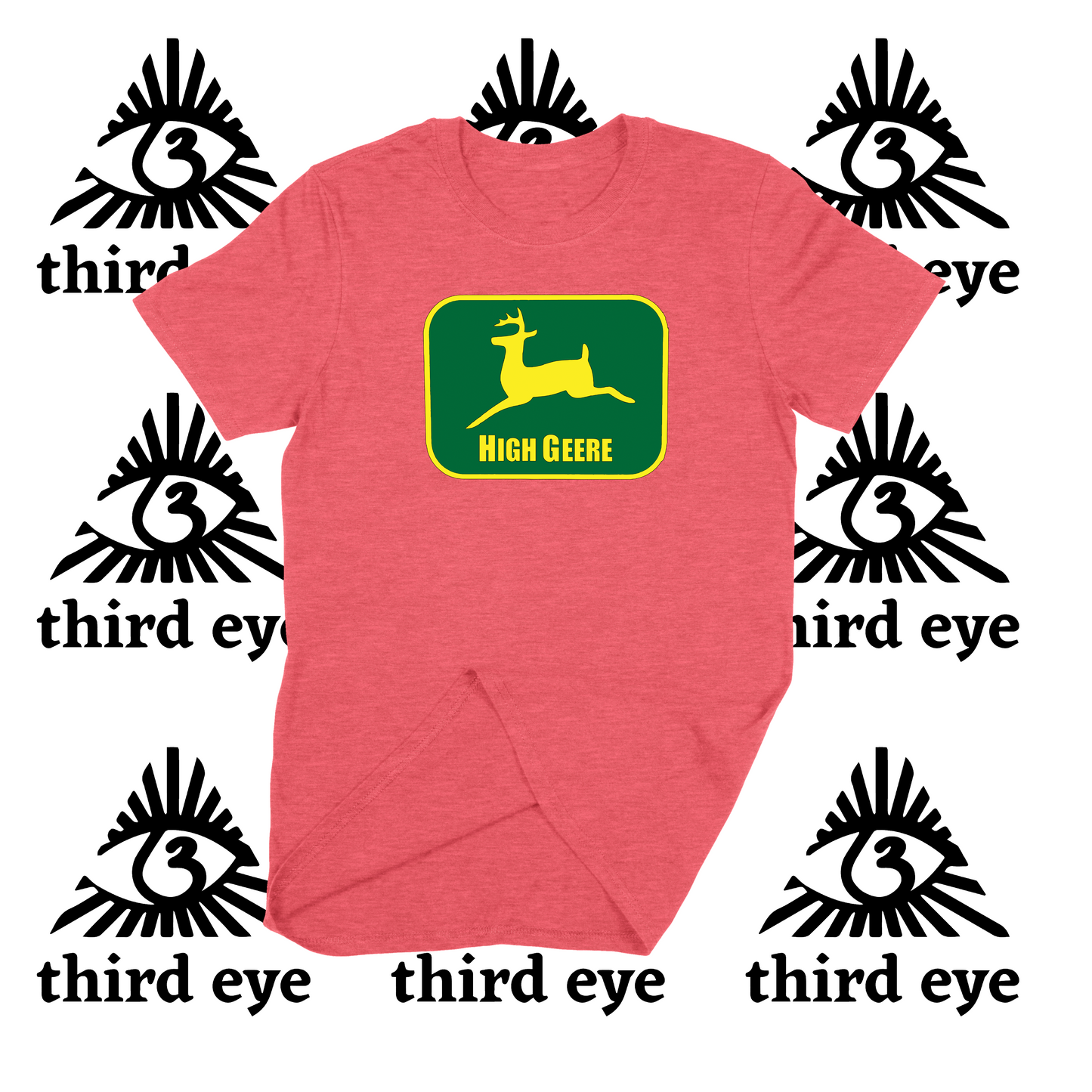 Phish Lot Shirt Run Like an Antelope John Deere Green Unisex Softstyle T