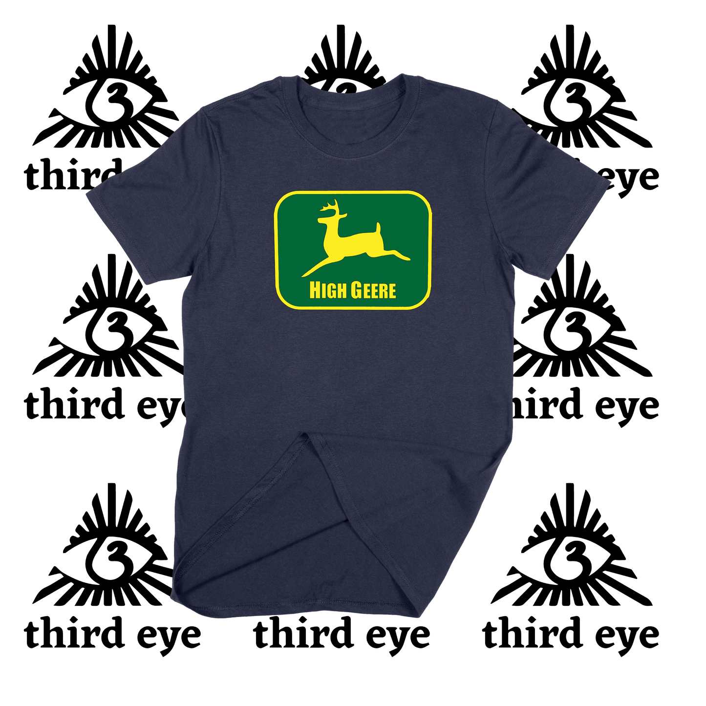 Phish Lot Shirt Run Like an Antelope John Deere Green Unisex Softstyle T