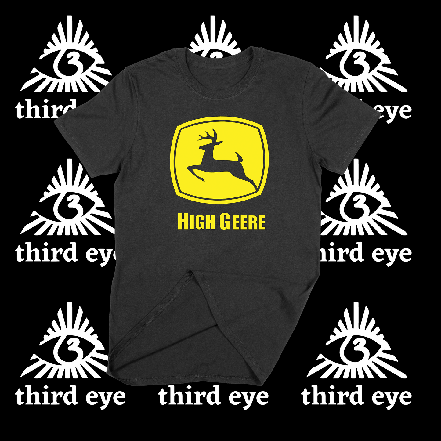 Phish Lot Shirt Run Like an Antelope John Deere Yellow Unisex Softstyle T