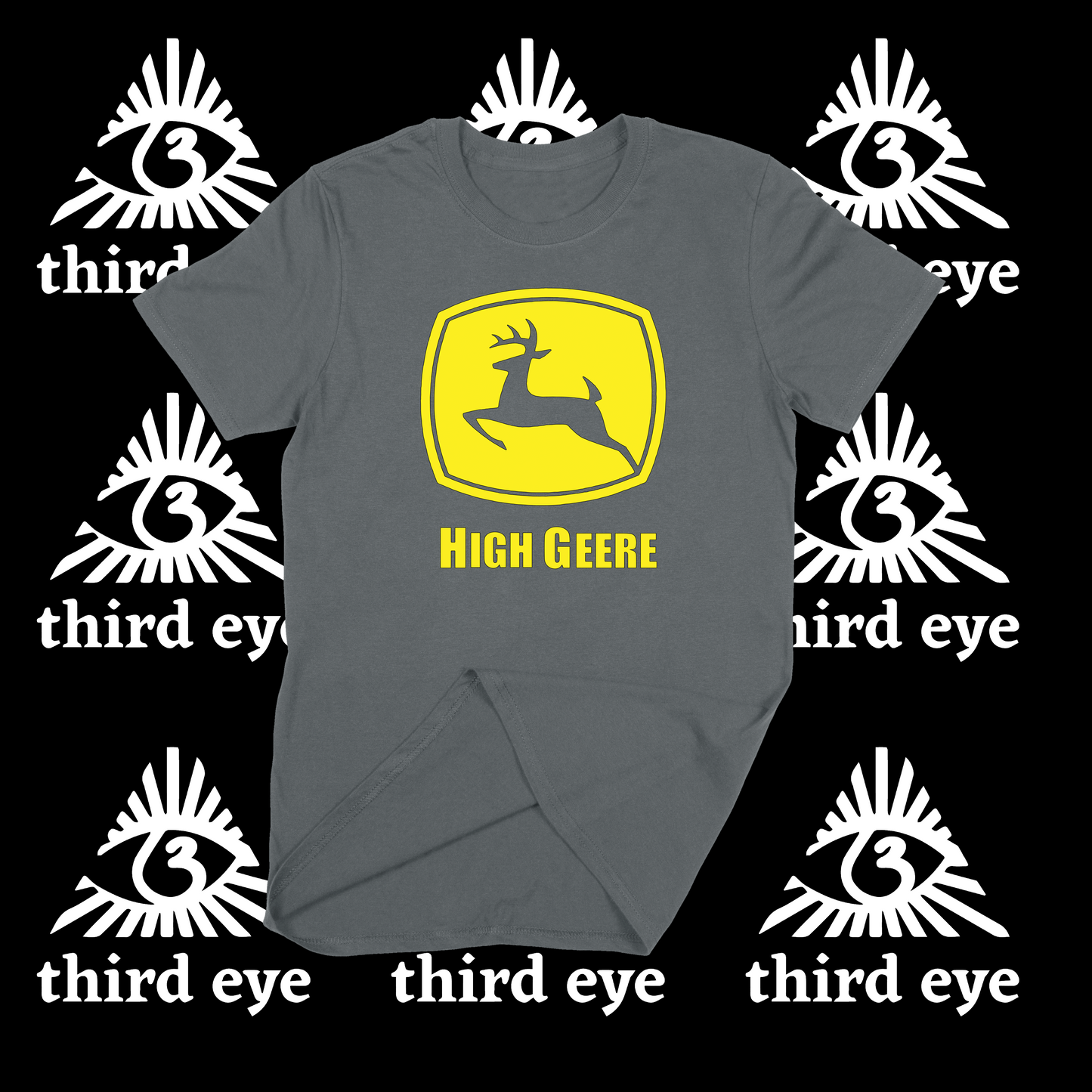 Phish Lot Shirt Run Like an Antelope John Deere Yellow Unisex Softstyle T