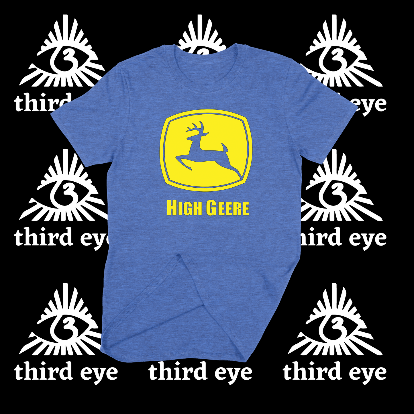 Phish Lot Shirt Run Like an Antelope John Deere Yellow Unisex Softstyle T