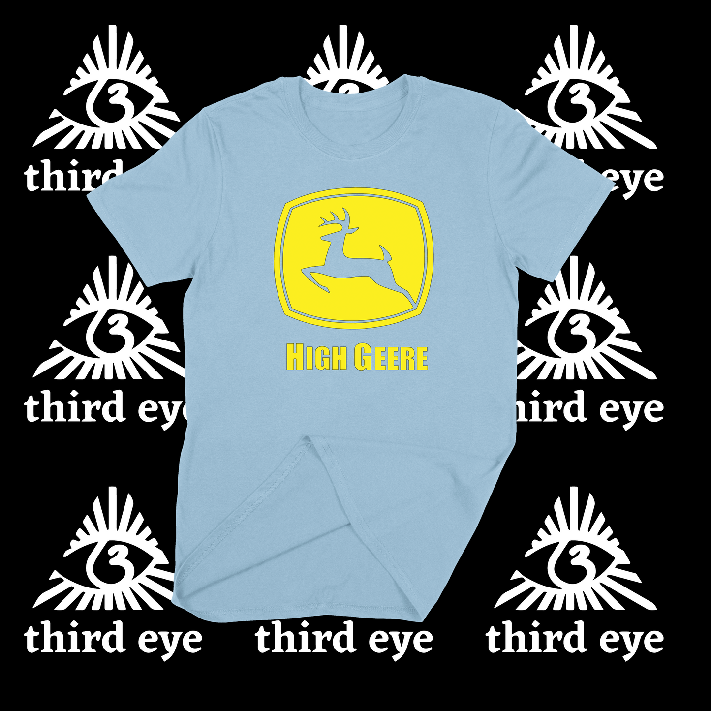 Phish Lot Shirt Run Like an Antelope John Deere Yellow Unisex Softstyle T