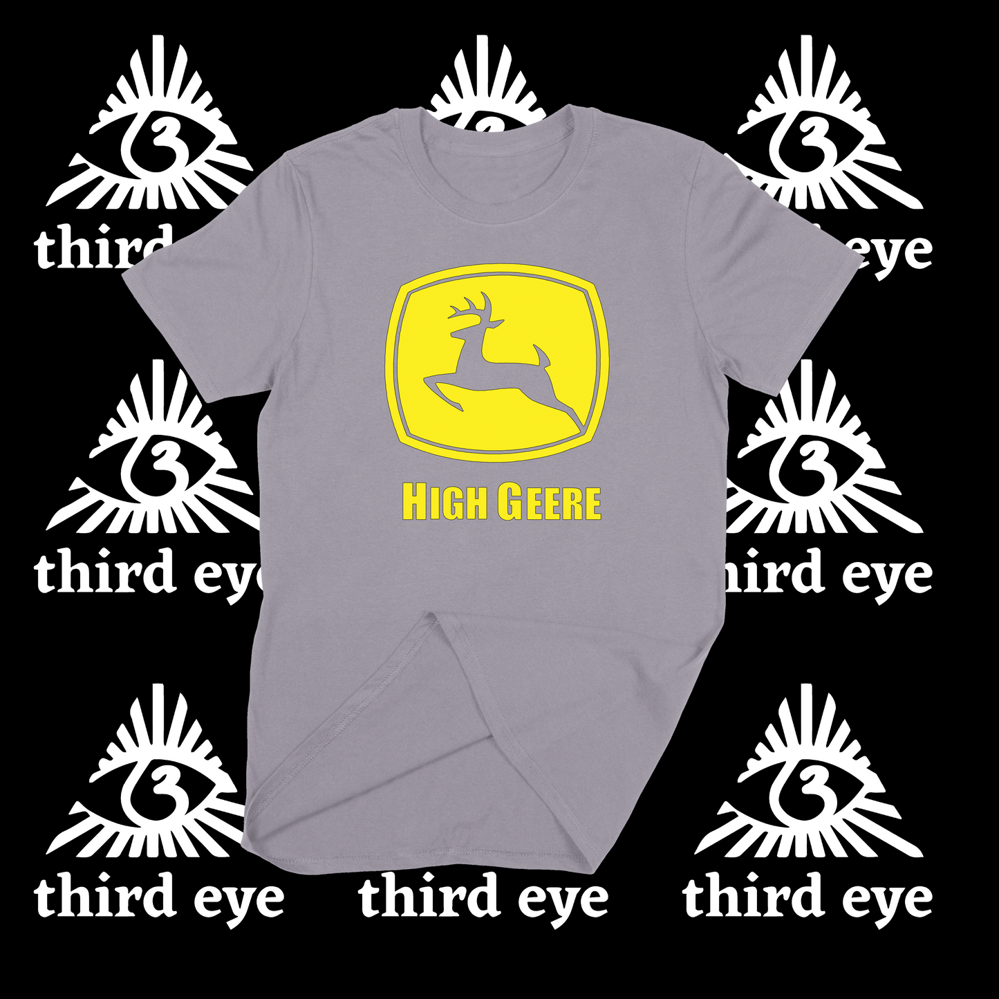 Phish Lot Shirt Run Like an Antelope John Deere Yellow Unisex Softstyle T